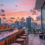 beach vibes & rooftop views